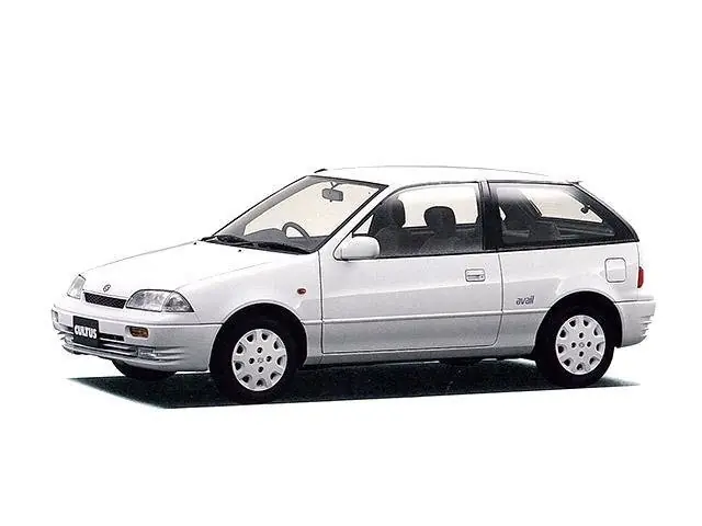 Suzuki Cultus (AA34S, AA44S, AF34S) 2 поколение, рестайлинг, хэтчбек 3 дв. (07.1991 - 05.1998)